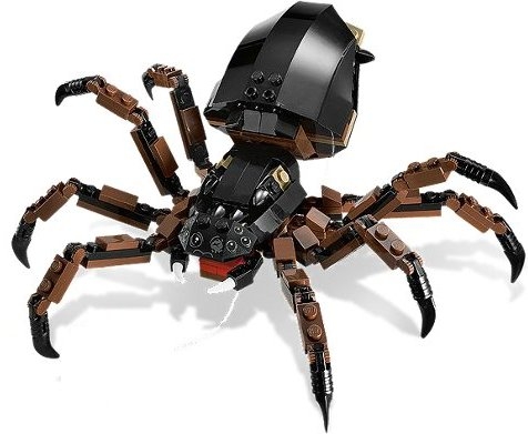 LEGO Spider, The Lord of the Rings (Shelob) - Brick Built piece