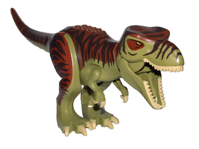 LEGO Tyrannosaurus Rex with Reddish Brown Back