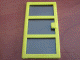 LEGO Door 1 x 4 x 6 with 3 Panes with Trans-Light Blue Glass piece