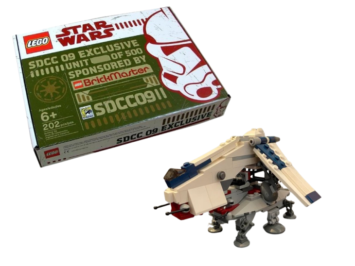 LEGO Comic Con Mini Republic Dropship Mini AT-TE BrickMaster Pack