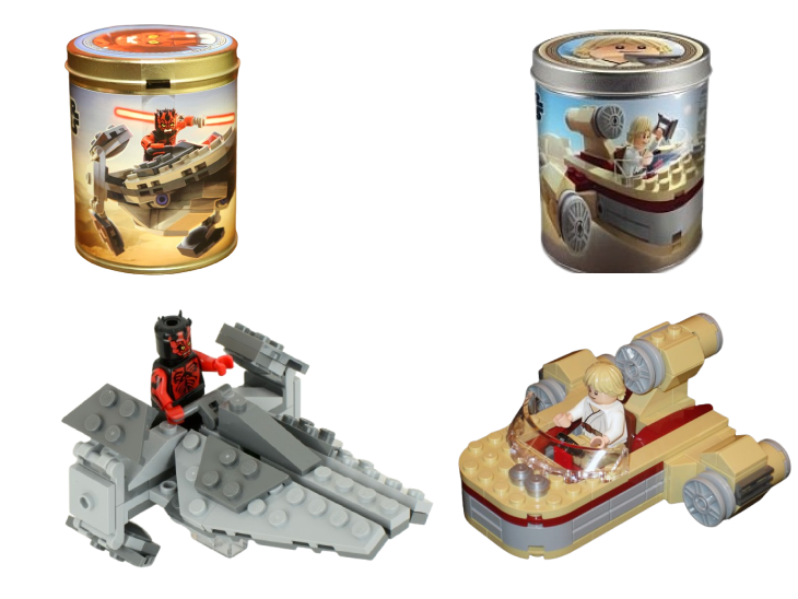 LEGO Comic Con Star Wars tins