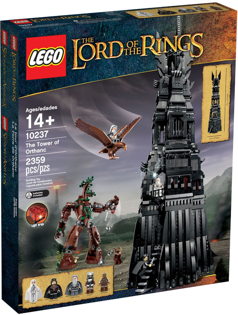 LEGO Tower of Orthanc set