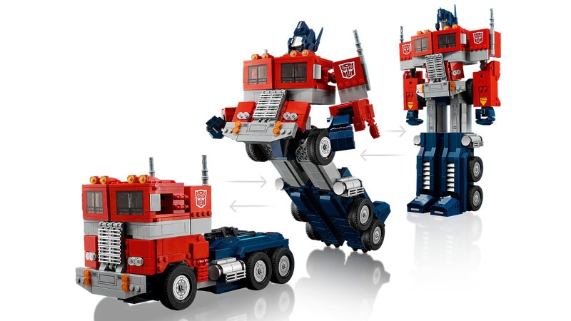 LEGO Creator Export Transformers Optimus Prime set