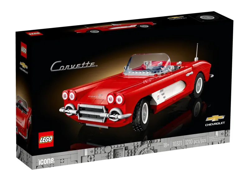 LEGO Corvette set