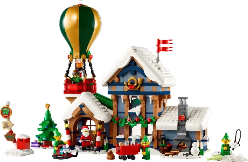 LEGO Icons Santa's Post Office set