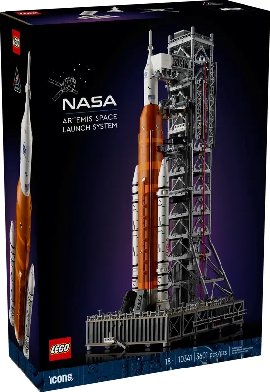 LEGO NASA Artemis Space Launch System box