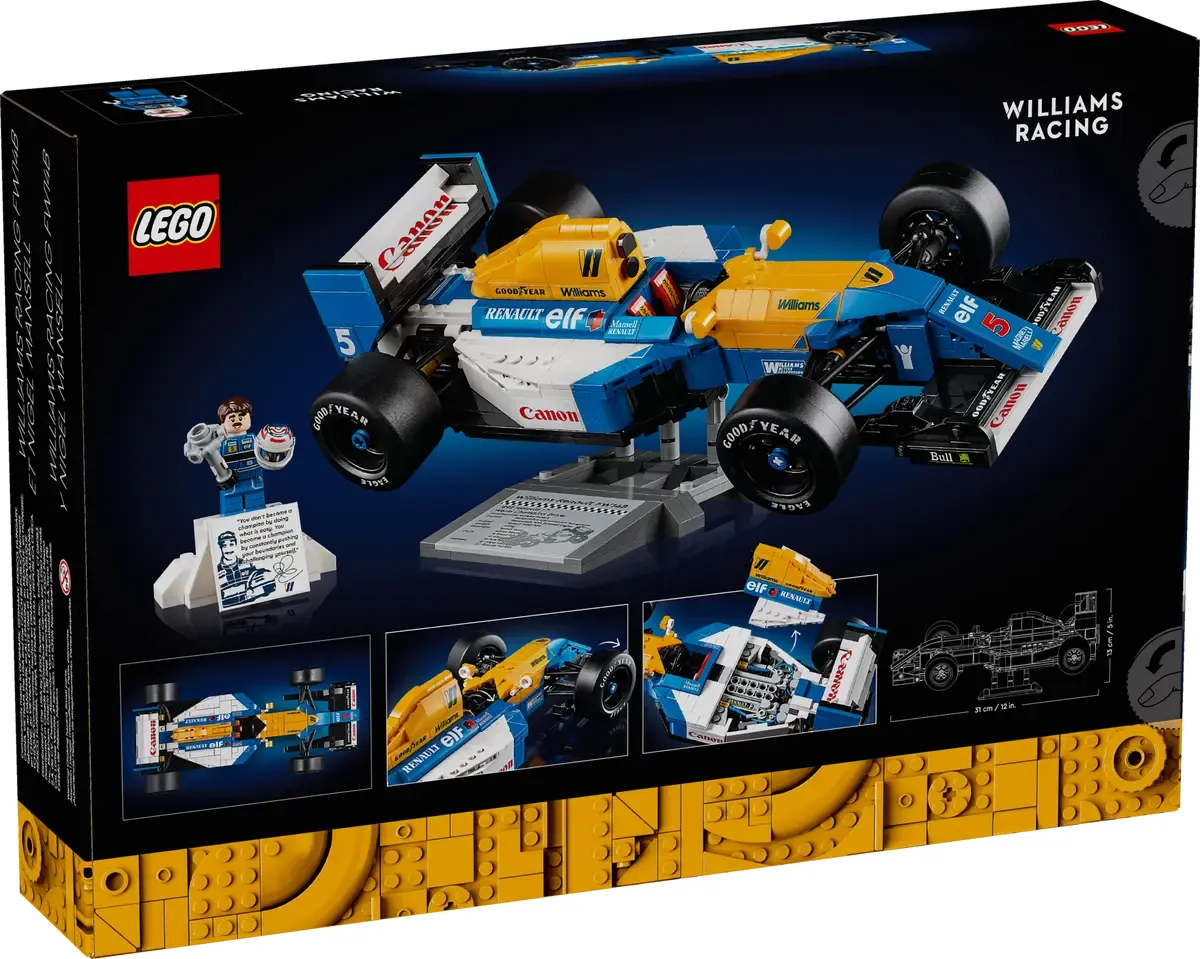 LEGO Icons Williams Racing FW14B set