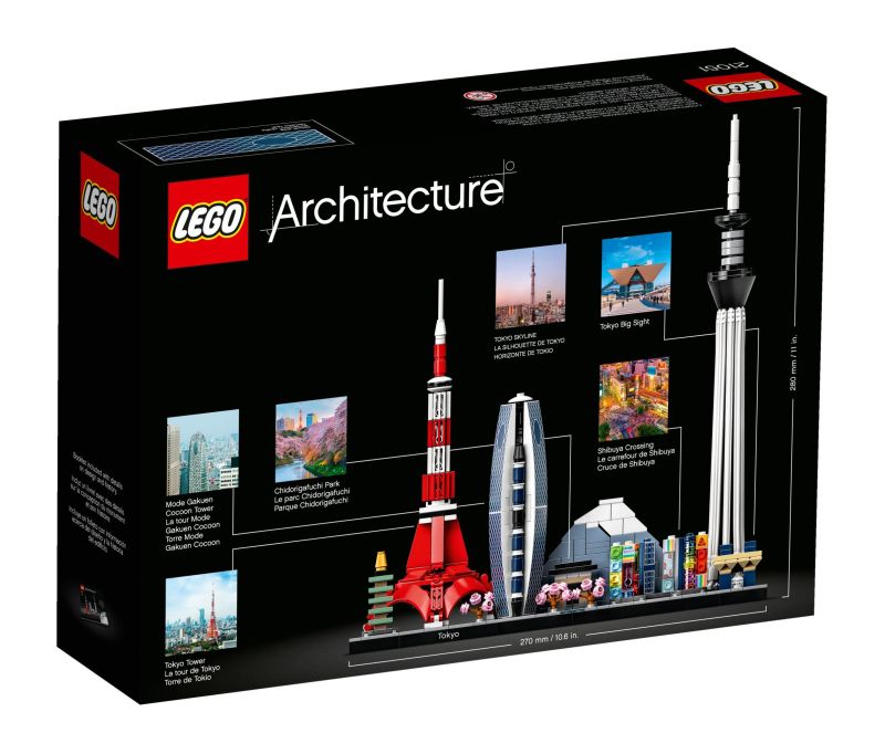 LEGO Architecture Tokyo set