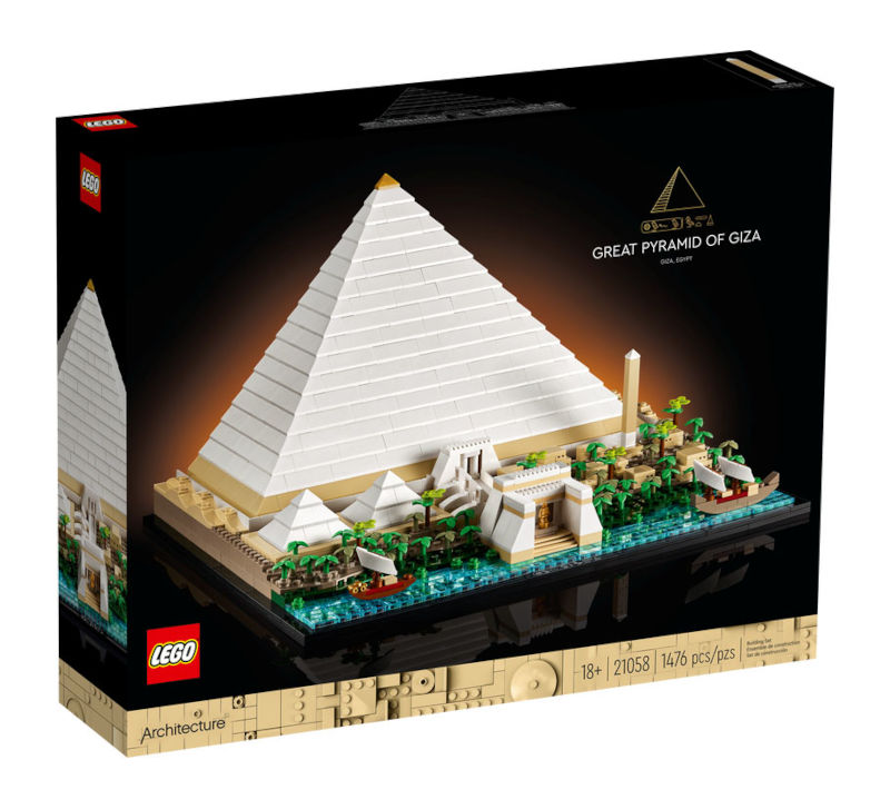 LEGO Architecture Great Pyramid of Giza set
