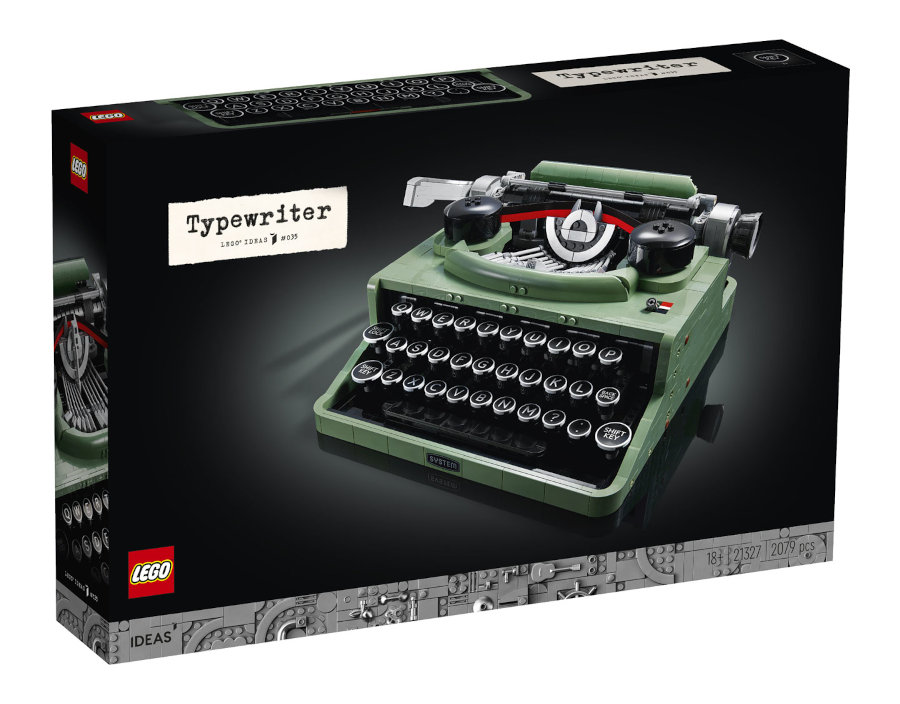 LEGO Typewriter set