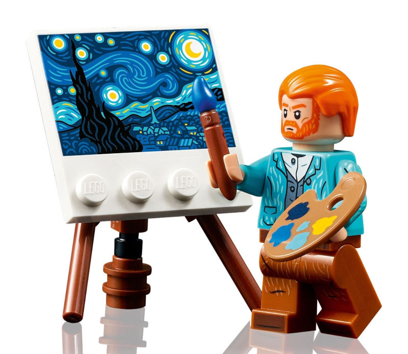 LEGO Vincent van Gogh - The Starry Night set