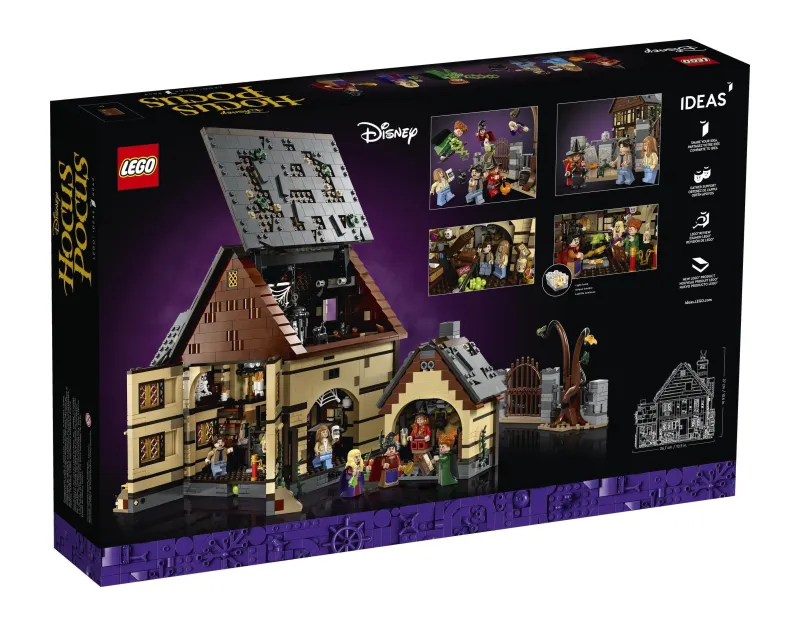 LEGO The Sanderson Sisters' Cottage set