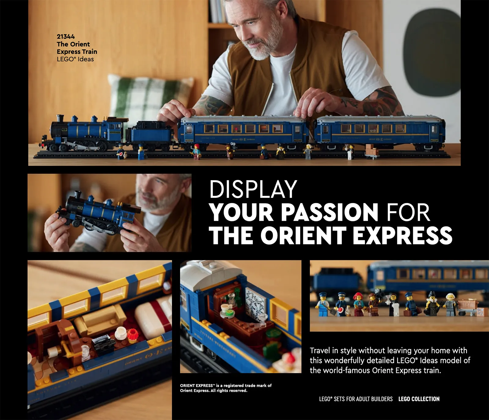 LEGO Ideas Orient Express set