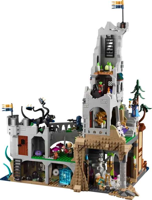 LEGO Ideas Dungeons & Dragons: Red Dragon's Tale set