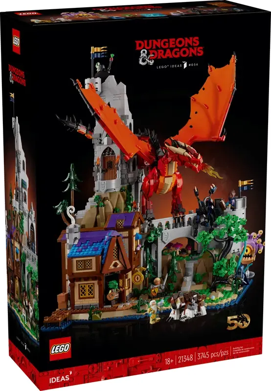 LEGO Ideas Dungeons & Dragons: Red Dragon's Tale box
