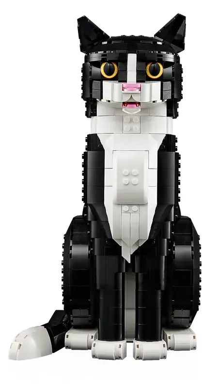 LEGO Ideas Tuxedo Cat 21349 set