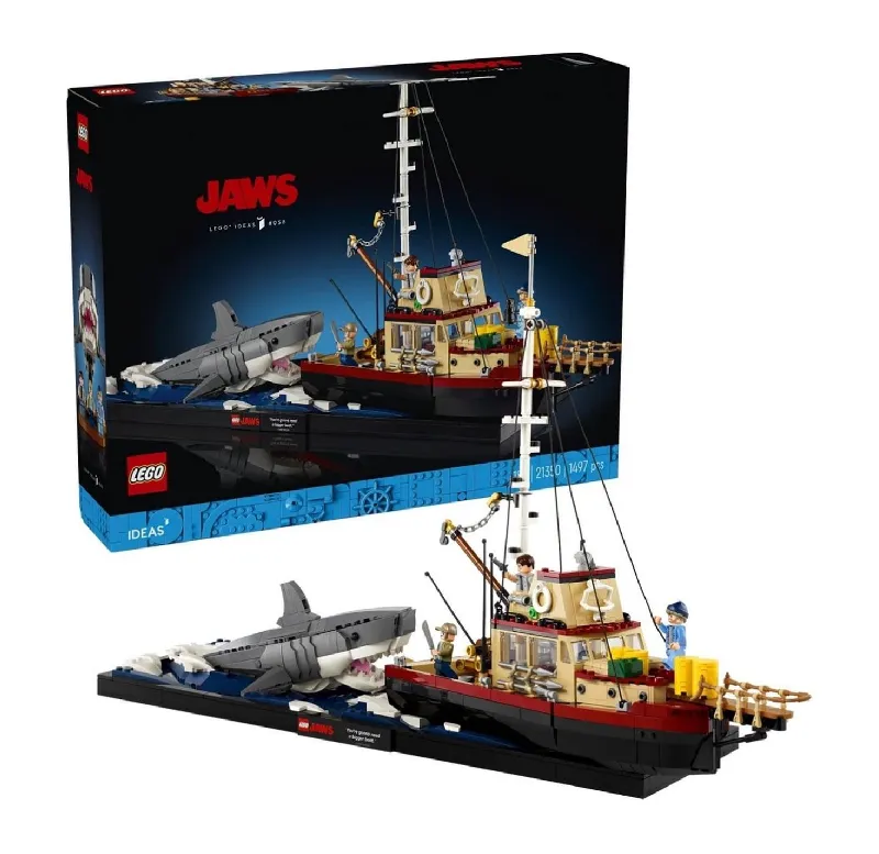 LEGO Ideas Jaws 21350 Set Revealed - Brick Ranker