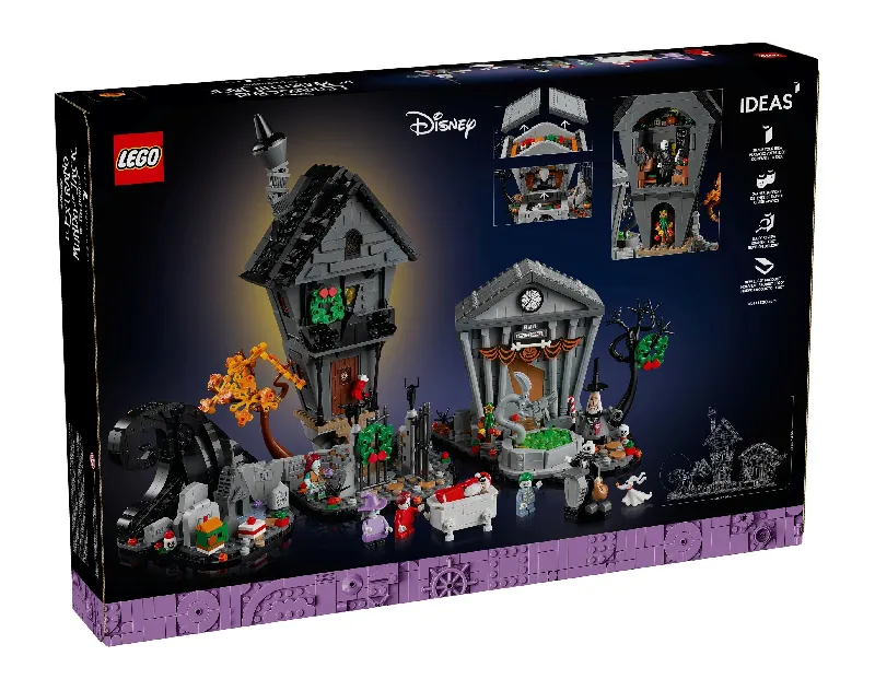 LEGO The Nightmare Before Christmas back of box