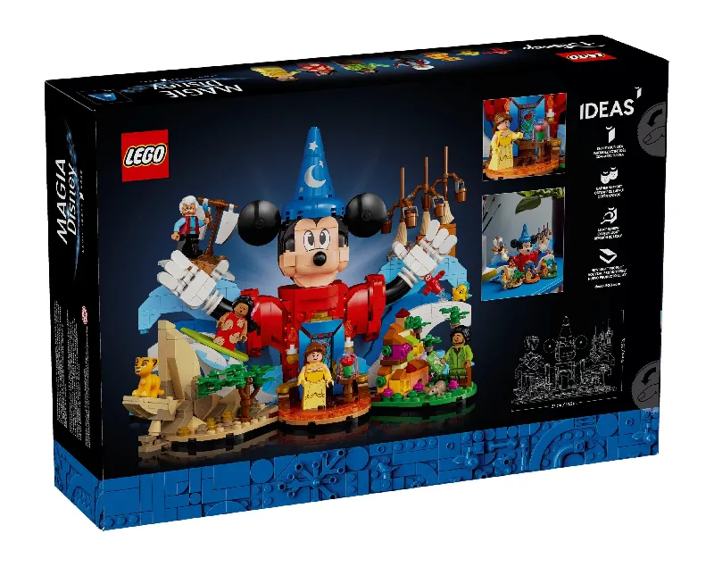 LEGO Magic of Disney back of box