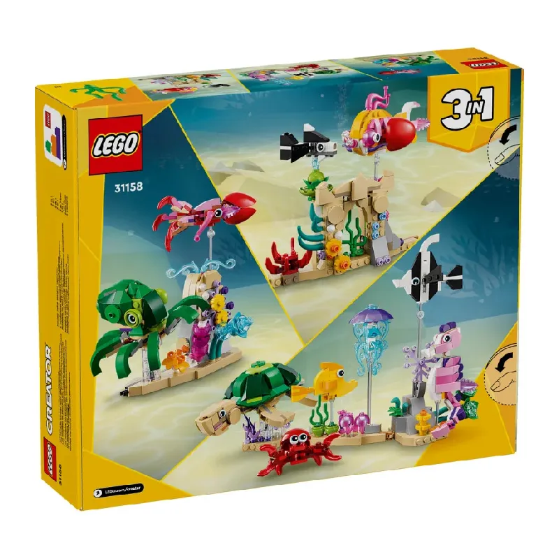 LEGO Creator 3-in-1 Sea Animals set