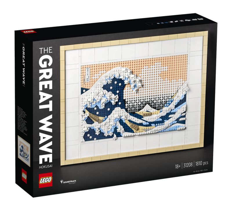 LEGO Hokusai The Great Wave set