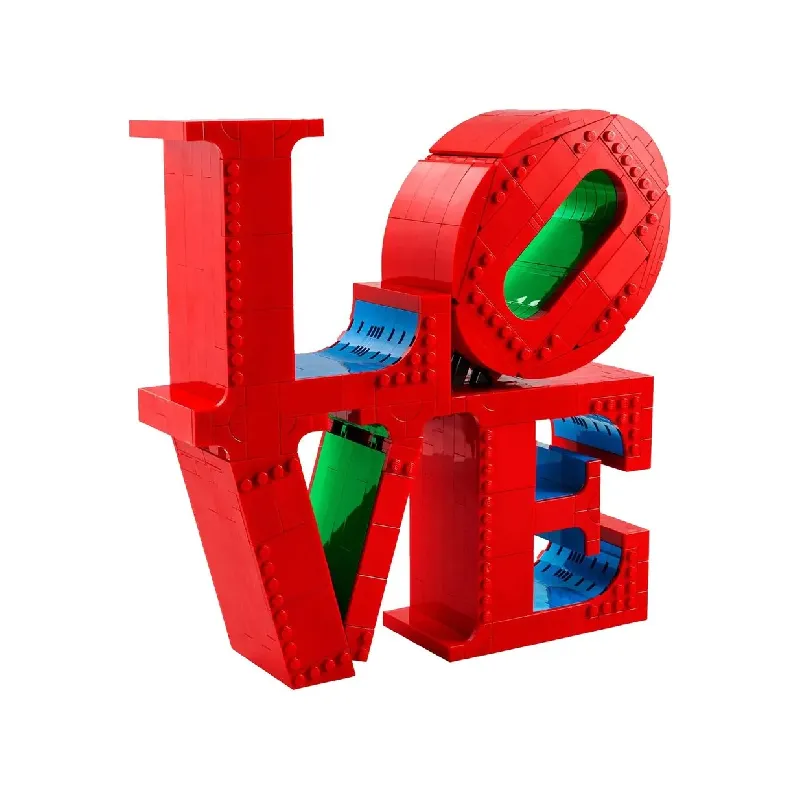 LEGO Art Robert Indiana Love Sign set