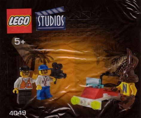 LEGO Quicky the Bunny, Director, Cameraman and Car - Nesquik Promotional polybag