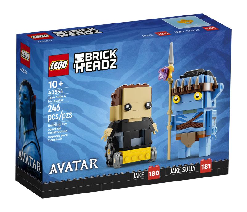 LEGO BrickHeadz Jake Sully & his Avatar set