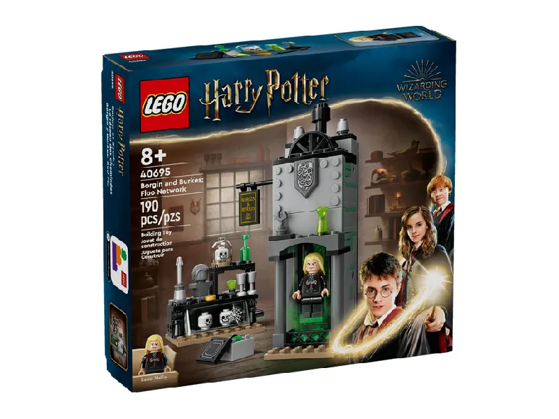 LEGO Harry Potter Borgin and Burkes: Floo Network set