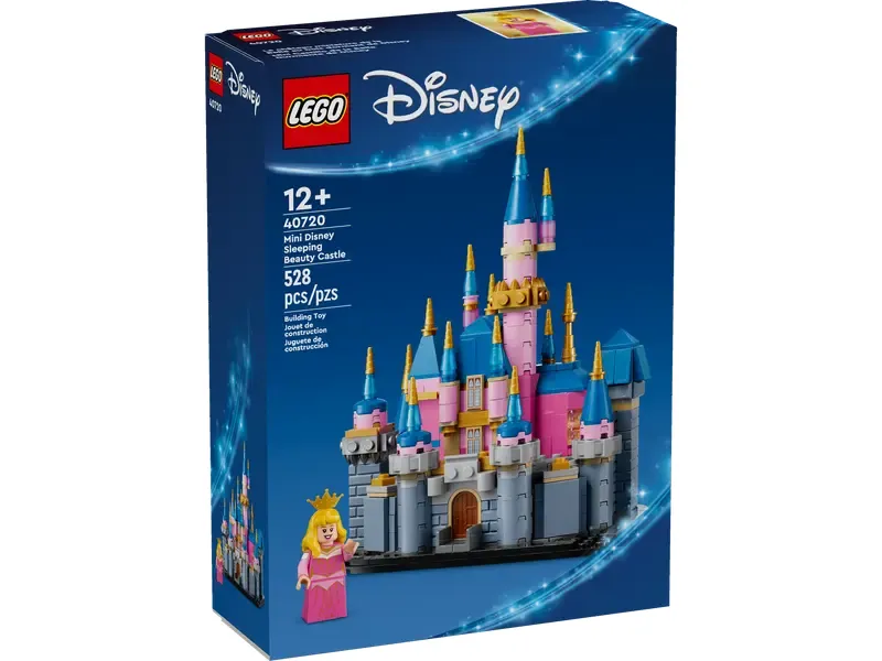 LEGO Mini Disney Sleeping Beauty Castle front of box