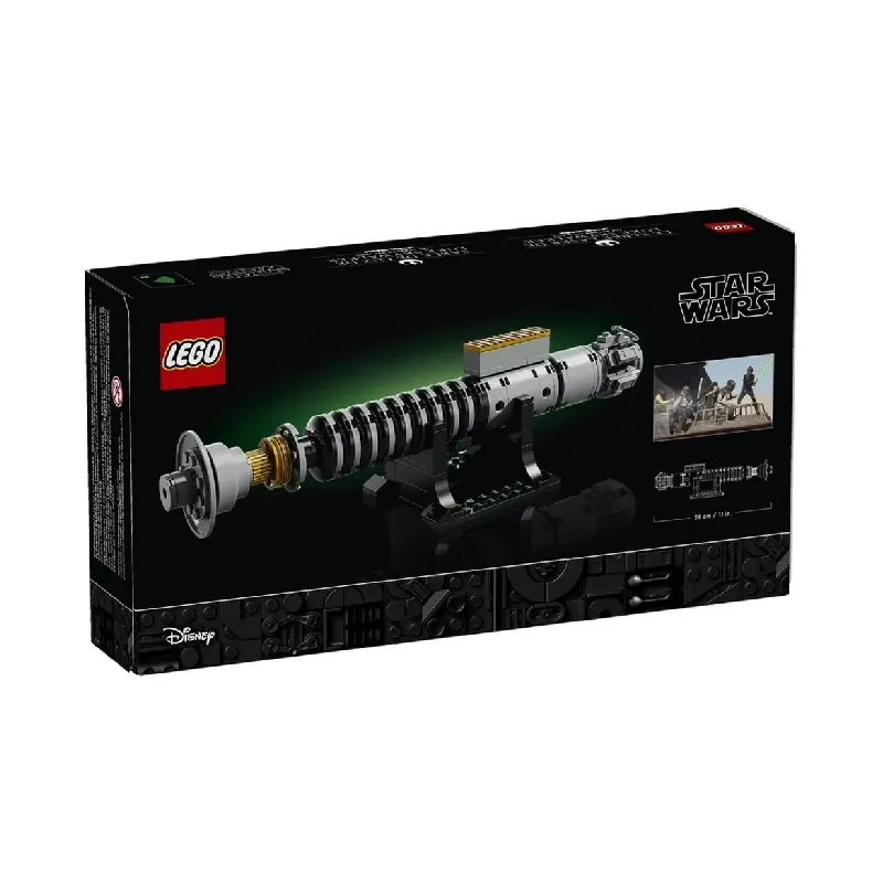 LEGO Star Wars Luke Skywalker's Lightsaber back of box