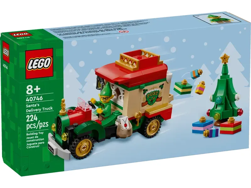 LEGO Santa's Delivery Truck front of box