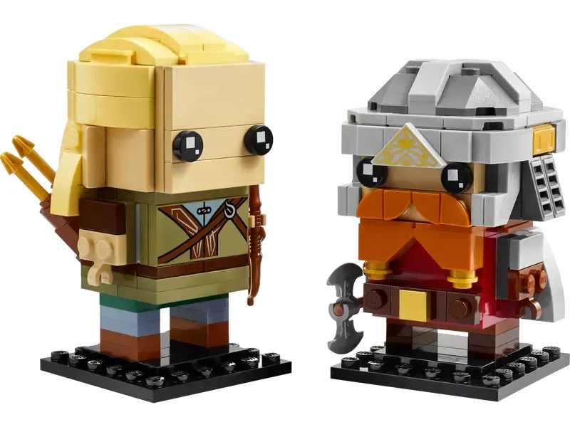 LEGO BrickHeadz Legolas & Gimli (40751) set