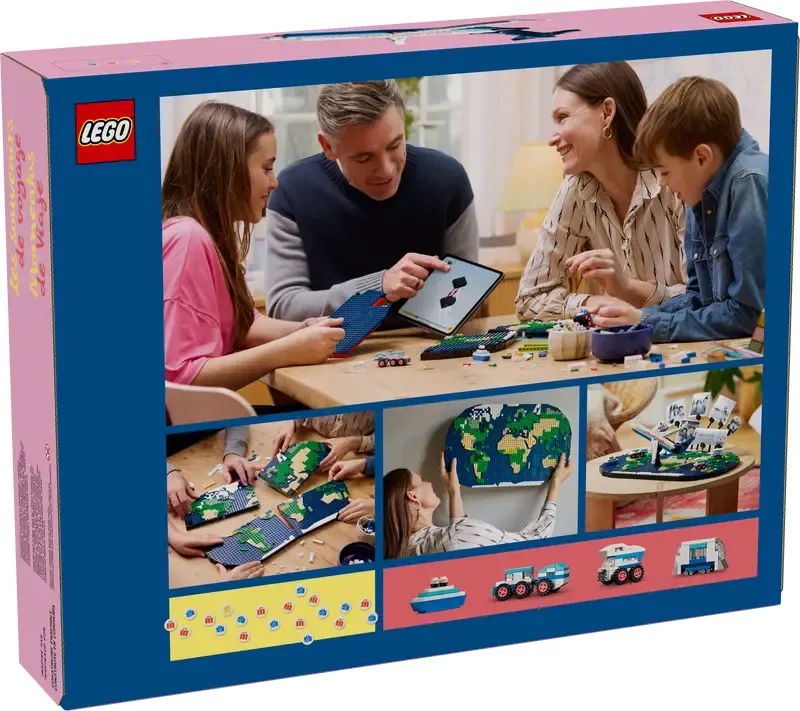 LEGO Family Travel Moments back of box