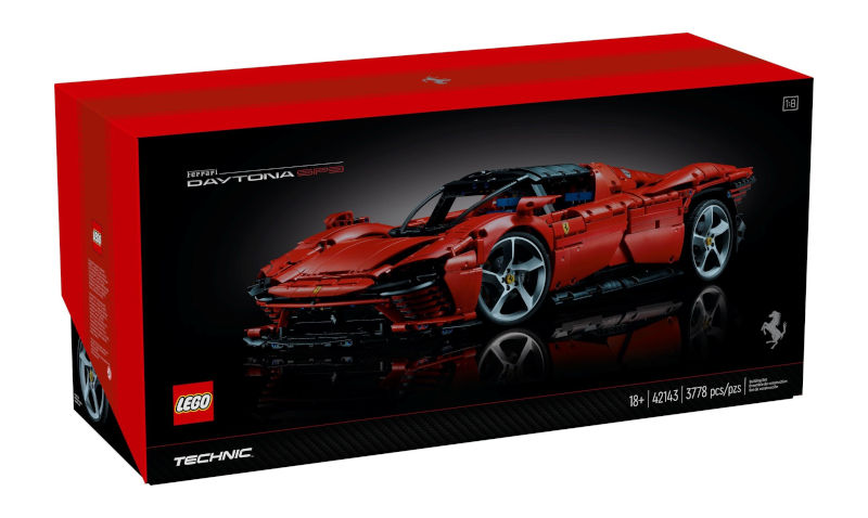 LEGO Ferrari Daytona SP3 set
