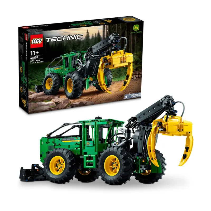LEGO John Deere 948L-II Skidder set