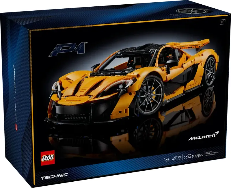 LEGO Technic McLaren P1 front of box