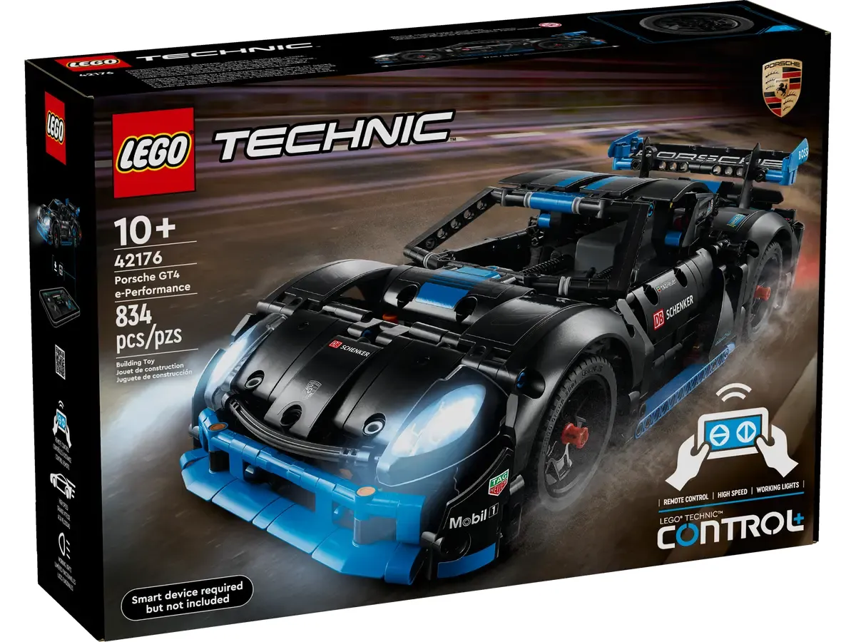 LEGO Porsche GT4 e-Performance Race Car set