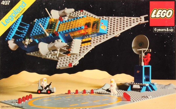 LEGO Galaxy Explorer / Space Cruiser and Moon Base set