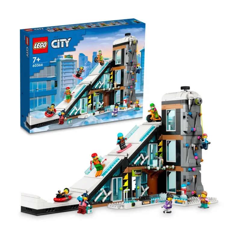 LEGO Ski and Climbing Center set