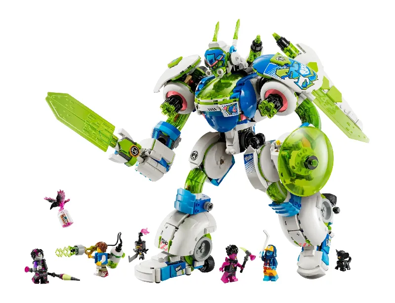 LEGO DreamZzz Mateo and Z-Blob the Knight Battle Mech box and set