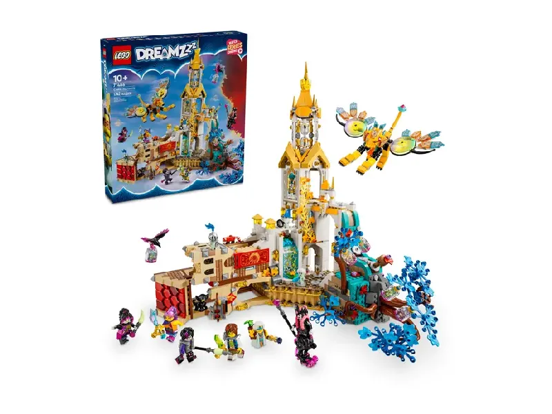 LEGO DreamZzz Castle Nocturnia box and set
