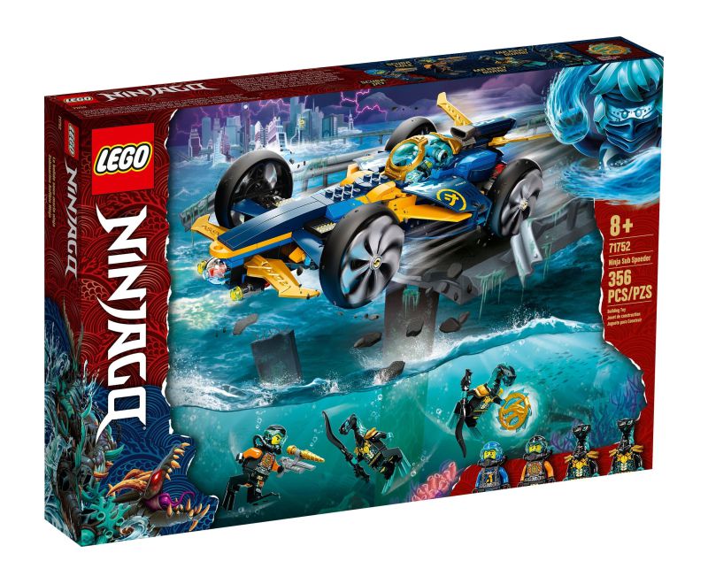 LEGO Ninja Sub Speeder set