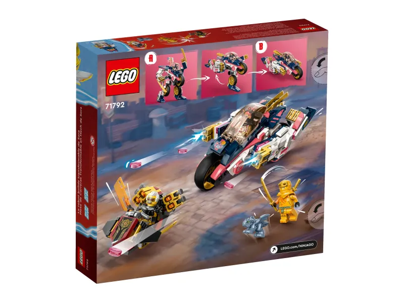 LEGO Zane's Dragon Power Spinjitzu Race Car set