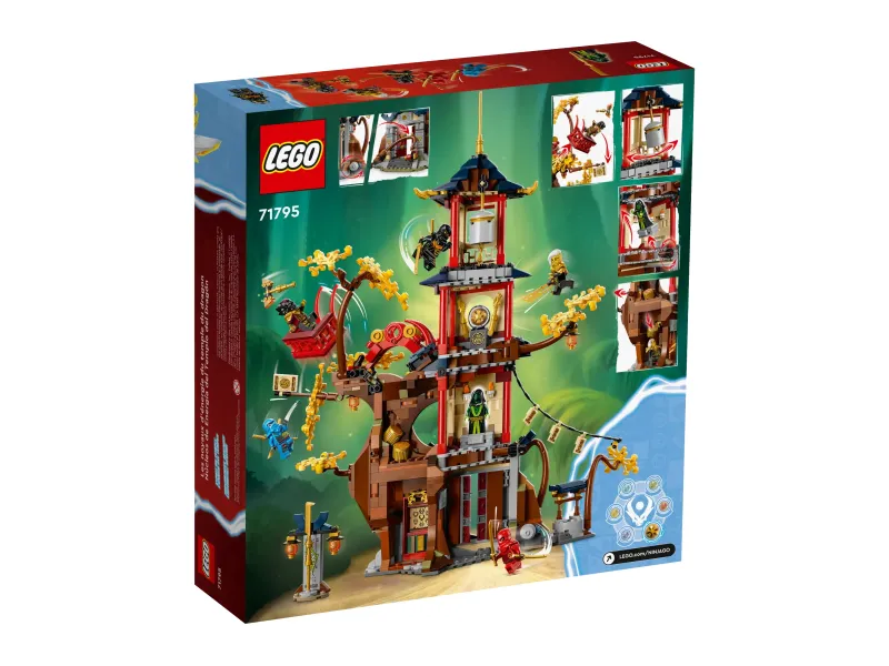 LEGO Temple of the Dragon Energy Cores set