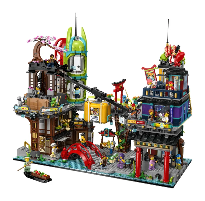 LEGO Ninjago City Markets set