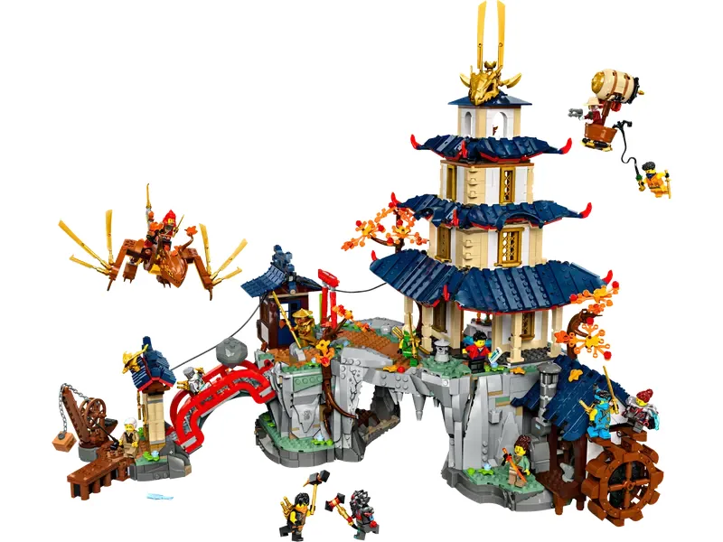 LEGO Ninjago Tournament Temple City (71814) set