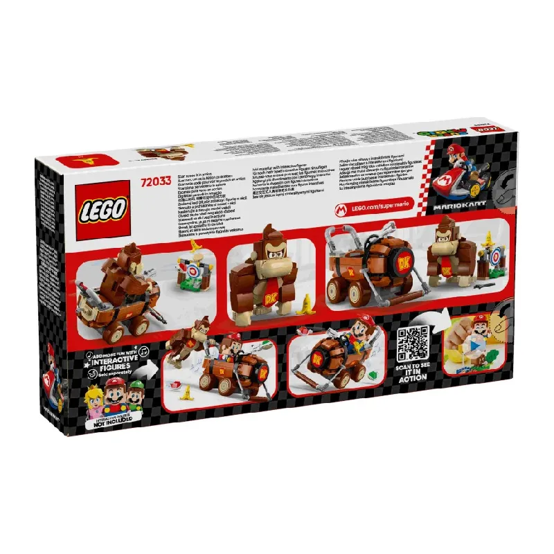 LEGO Super Mario Donkey Kong & DK Jumbo back of box