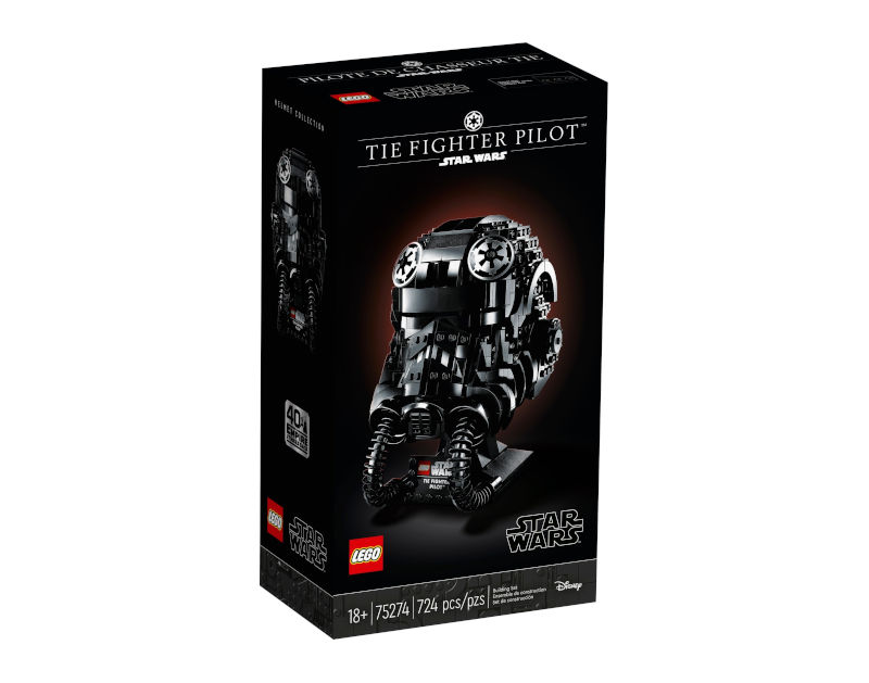LEGO TIE Fighter Pilot Helmet set