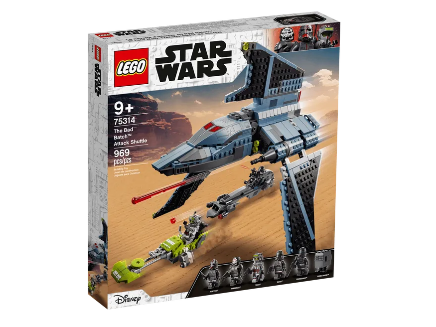 LEGO Star Wars The Bad Batch Attack Shuttle 